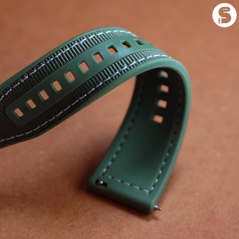 HYBRID silicon watch strap